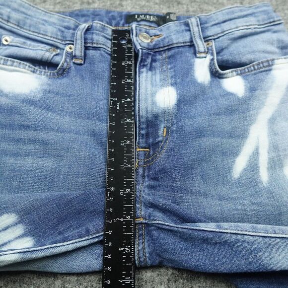 Ralph Lauren Jeans Womens 6 Blue Denim Skinny Ankle Coastal Wash Premier Casual- - Picture 9 of 12